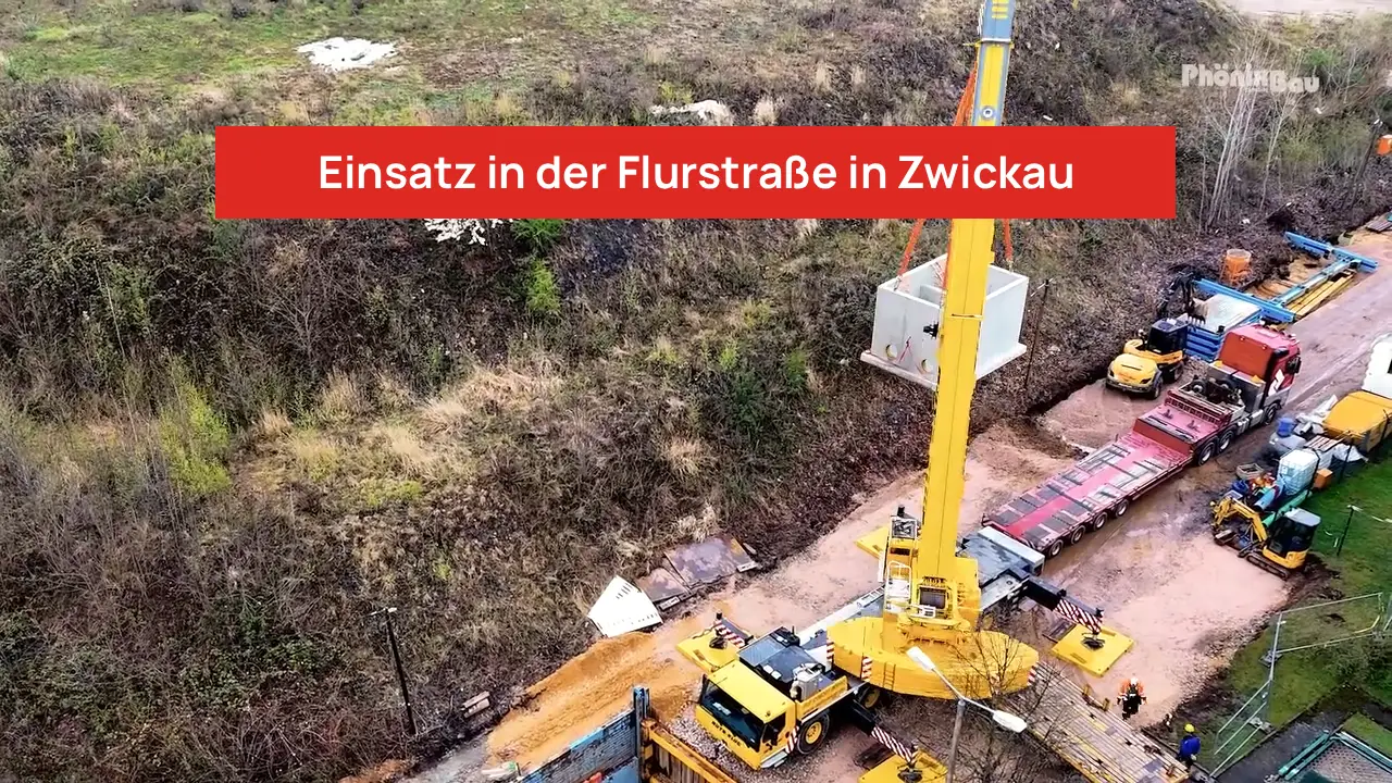 Einsatz in der Flurstraße in Zwickau