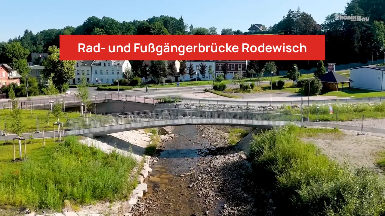 Rad- und Fußgängerbrücke Rodewisch